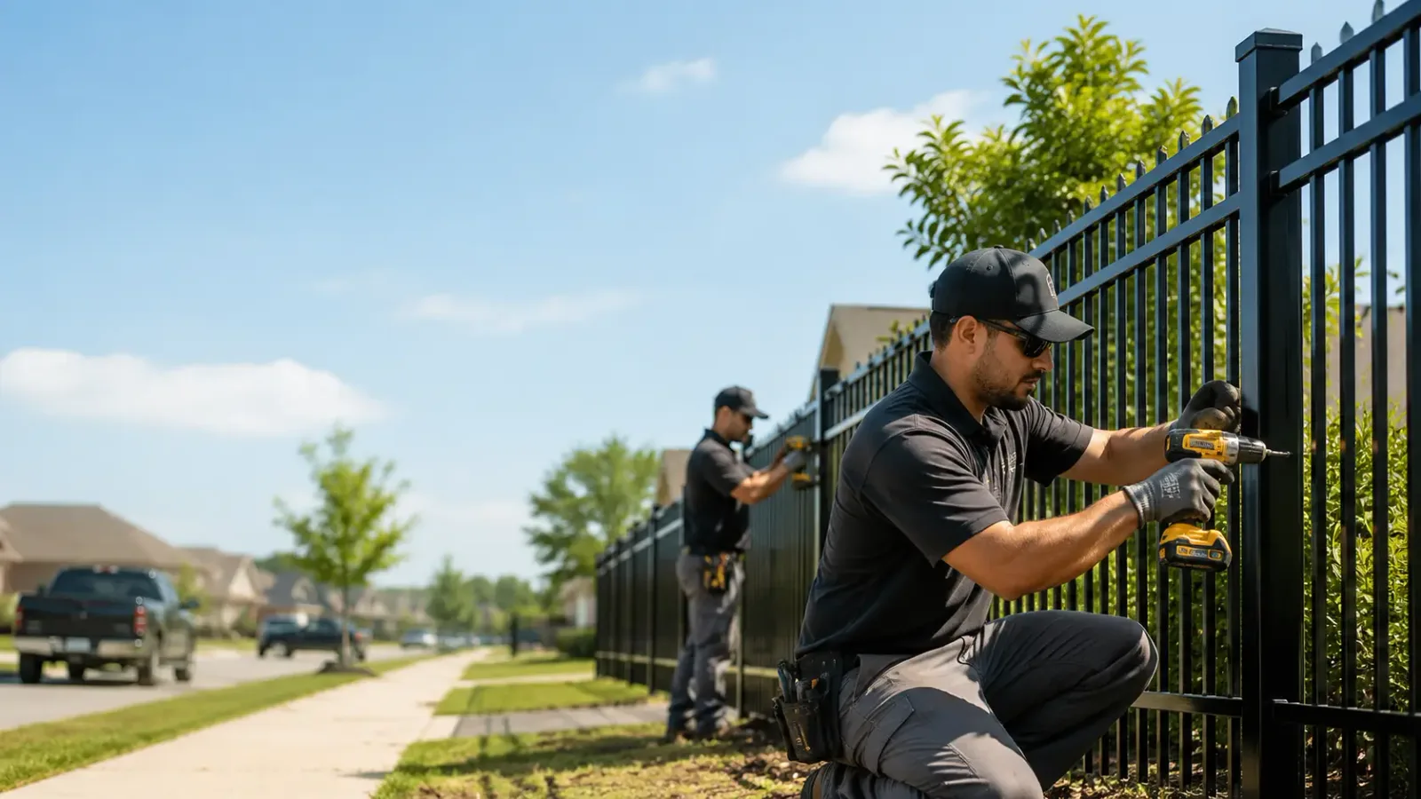 Metal Fence Installation in White Hall, IL